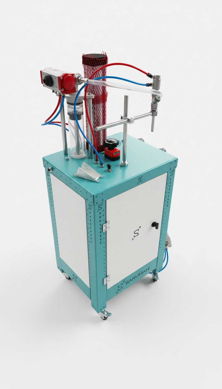 50-1000ML Dikey Çiftli Sıvı Dolum Makinası - Görsel 3