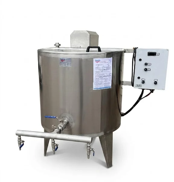 Dikey Elektrikli Süt Pişirme Tankı – Karıştırıcılı